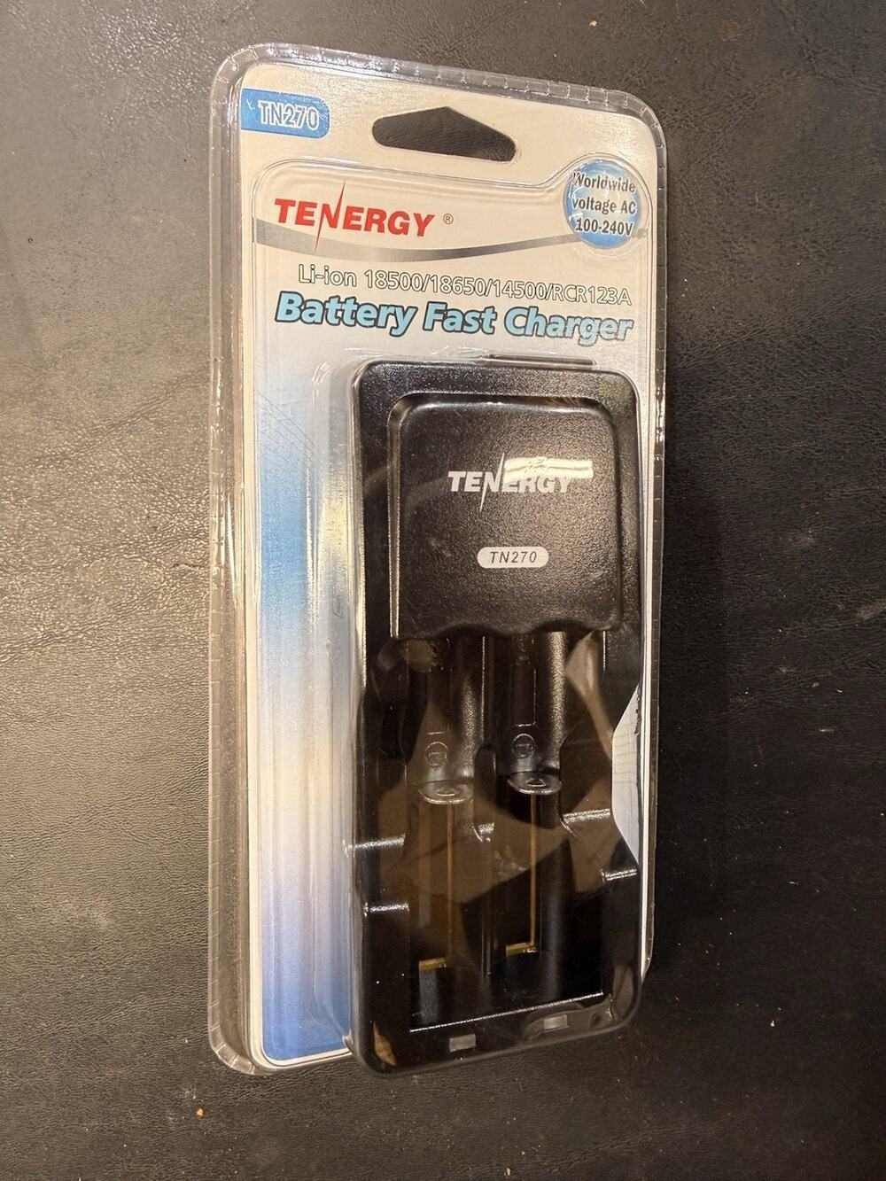 New Tenergy Fast Battery Charger TN270 Li-ion Batteries See Description